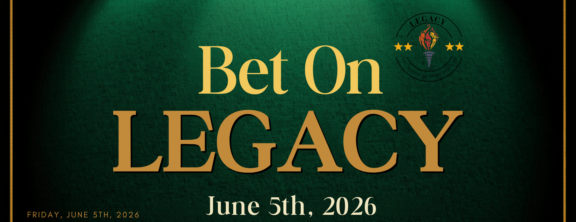 Legacy Charity Poker Night - June 5th